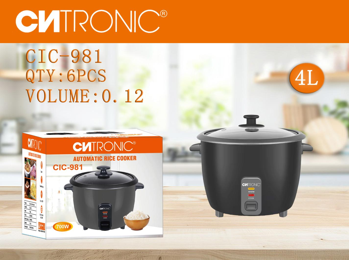 Automatic Rice Cooker CIC - 981 4L