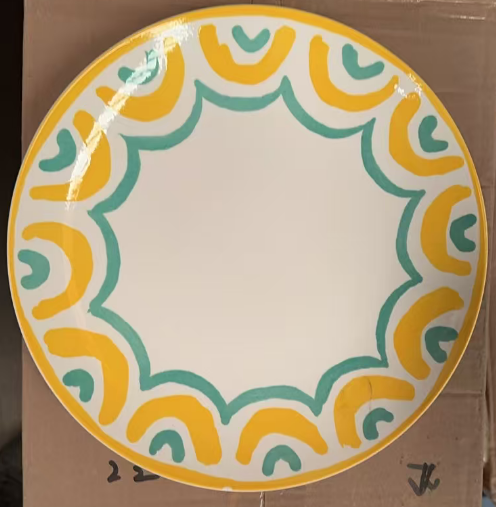Plates  Yellow