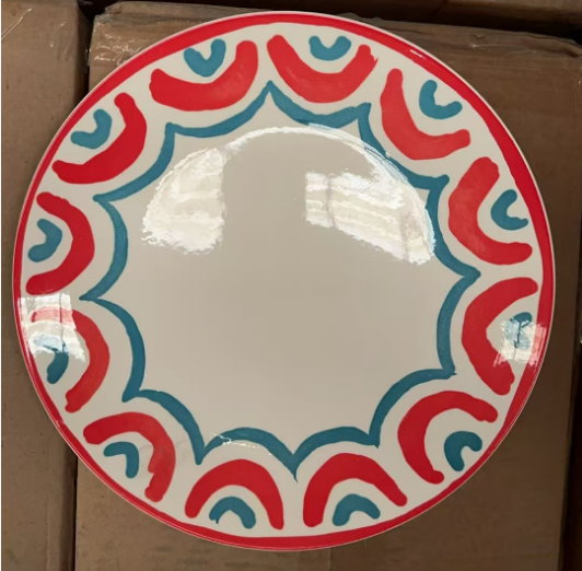 Plates -  Red