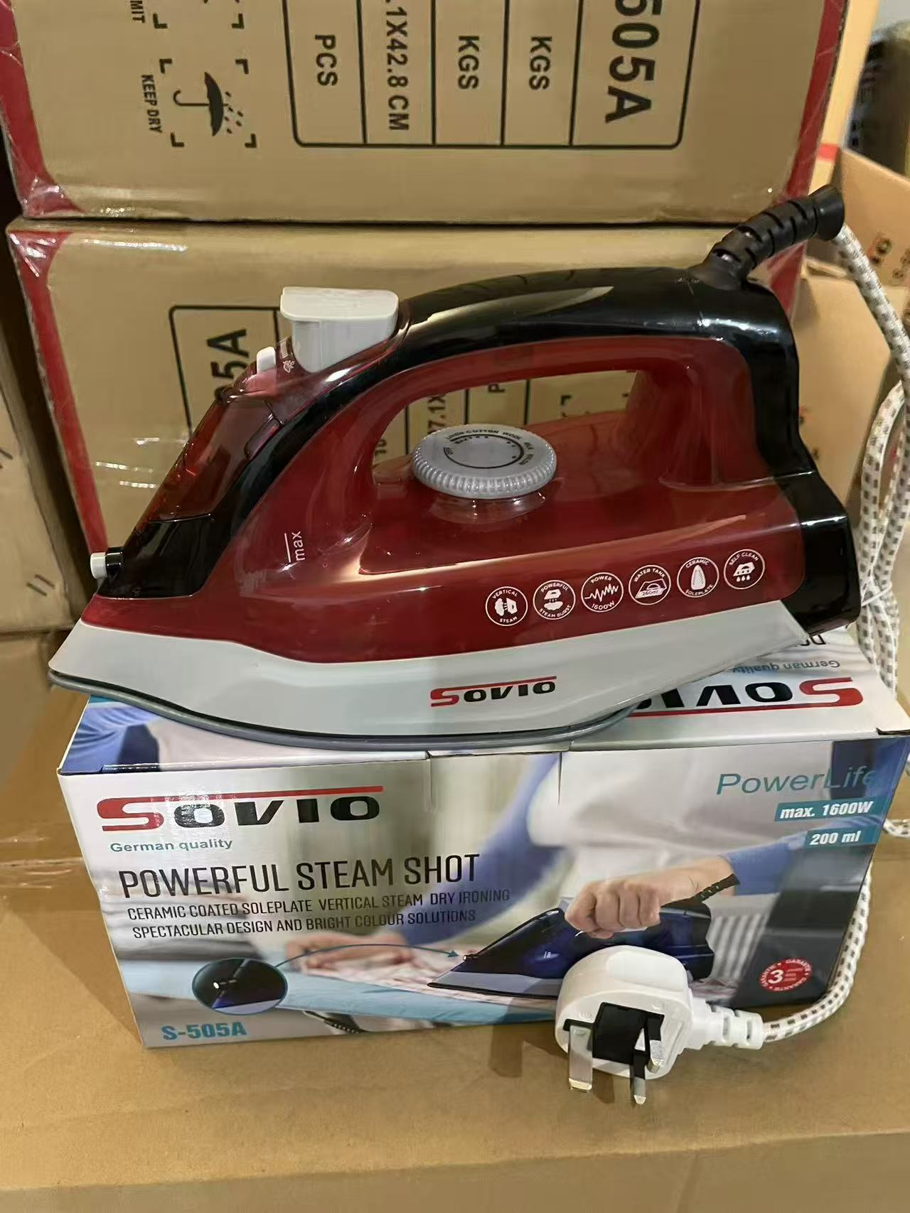 Sovio Germany Quality  Steam Shot - Iron (pasi) - S505A