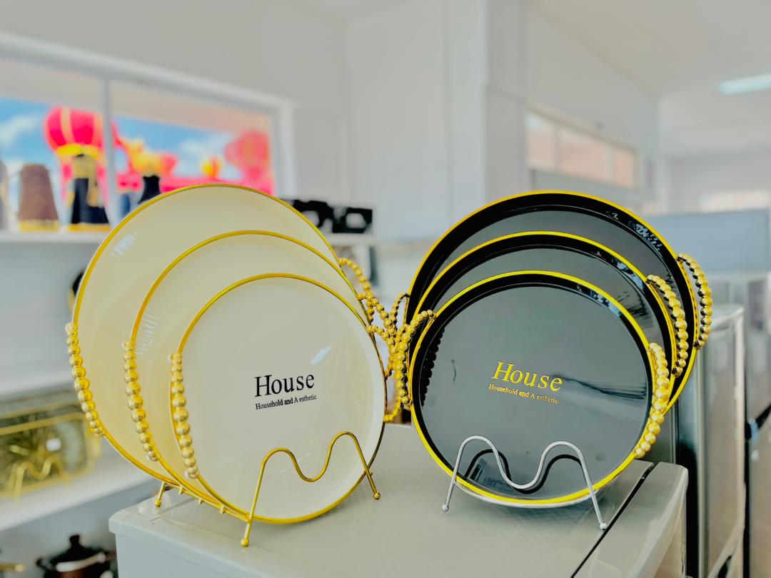 Exiquisite Fruit Plate Set Round