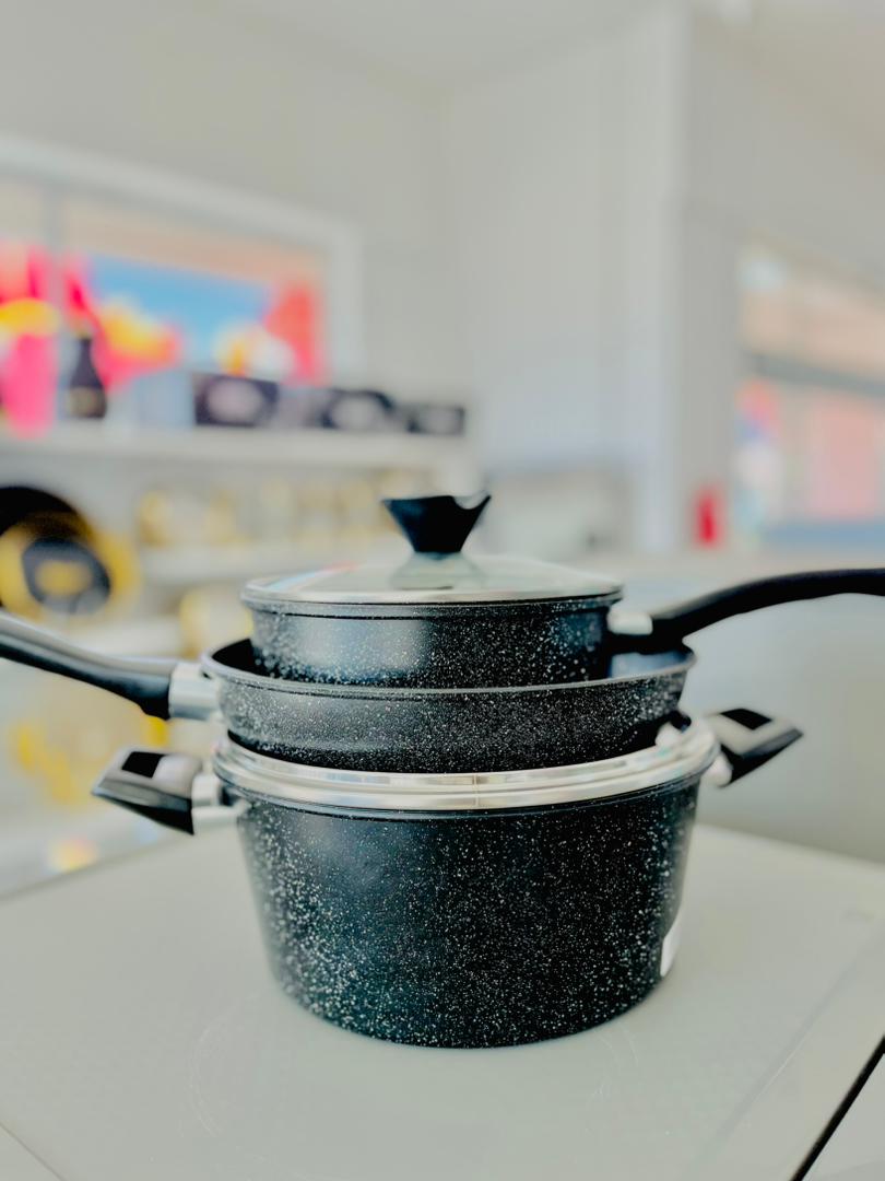 Cooking Pan - Die Cast Set 5pcs - SY-38-1
