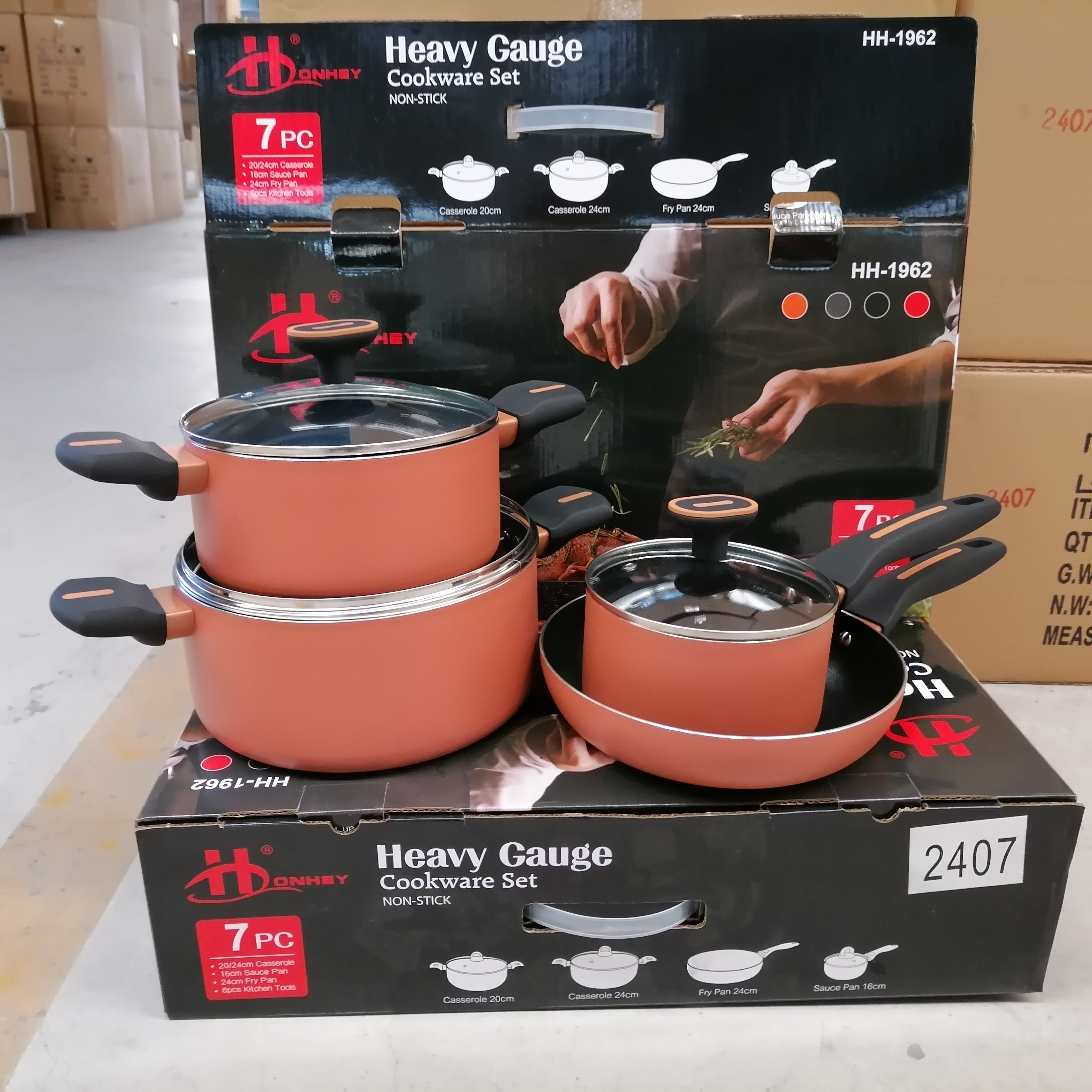 Heavy Gauge Cookware Set - 2407