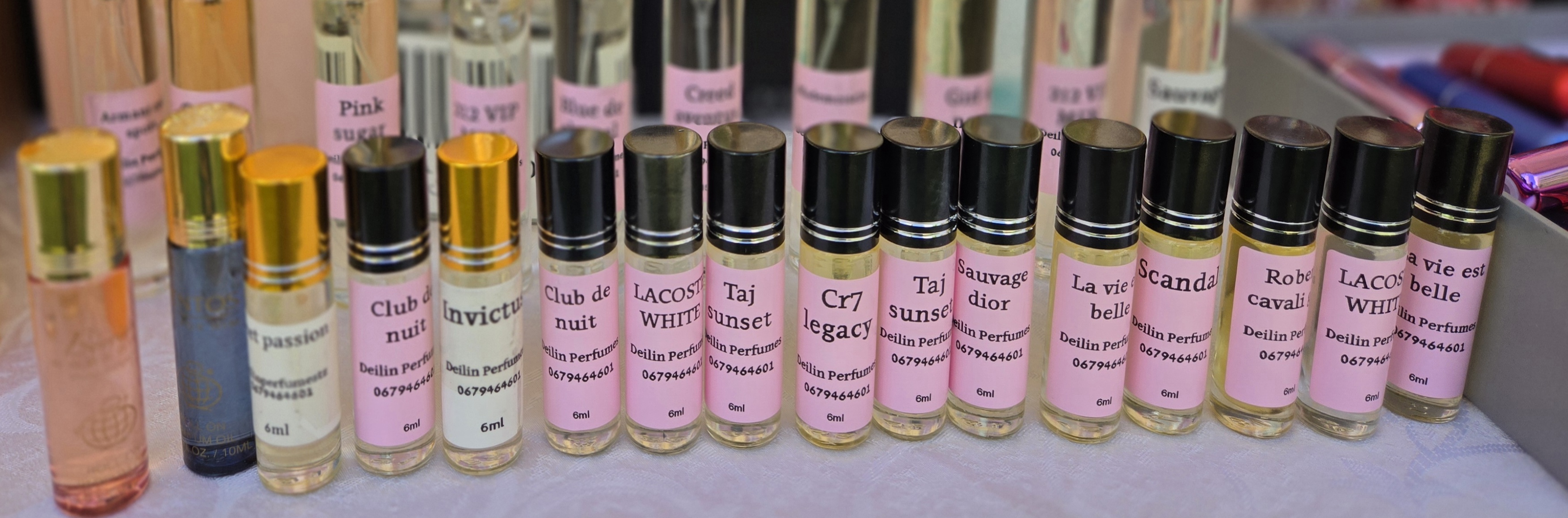 6Mls  - oil perfumes 