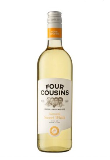 Wine-Four Cousins White Wine 750ML
