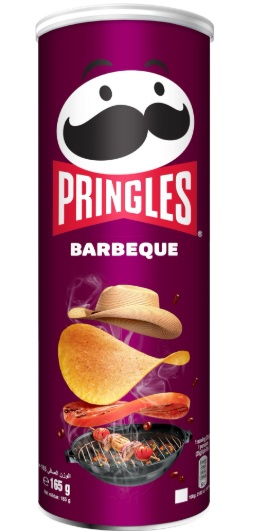 Pringles Barbeque Kubwa 165gm