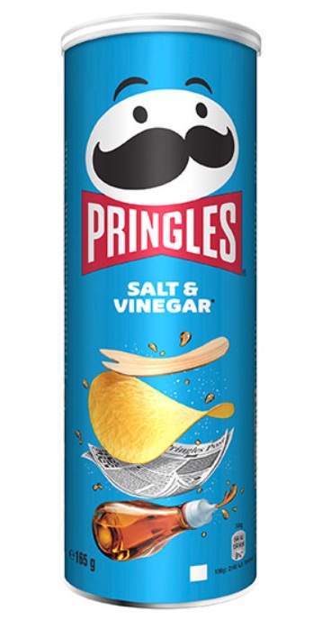 Pringles Salt and Vinegar - Kubwa 165gm