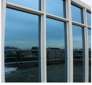 Glass one way blue 5mm